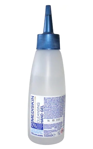 Mediskin k�zfert�tlen�t� g�l 100ml tubusban